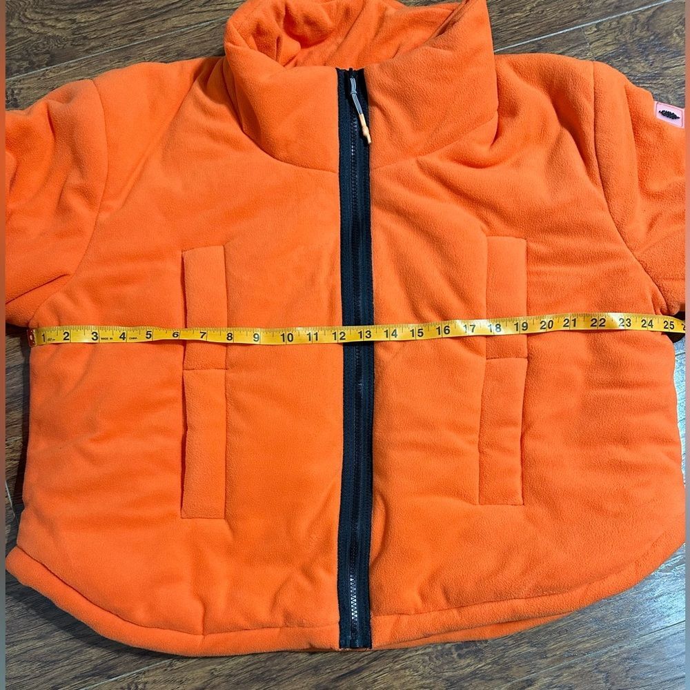 FP Movement Renegade Fleece Puffer Jacket Coat Safety Blaze Orange Hunting XL - Picture 5 of 8